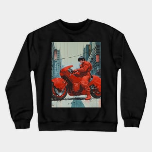 Akira Unleashed: Cyberpunk Masterpiece, Psychic Power Saga, and Fan Art Fusion Crewneck Sweatshirt